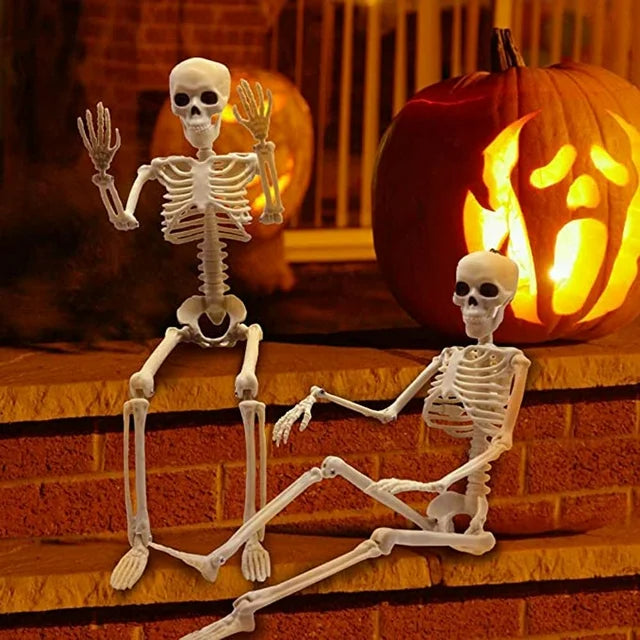 Norvo | SpookySkeleton – Gothic Veggkunst Hengesmykke for Halloween