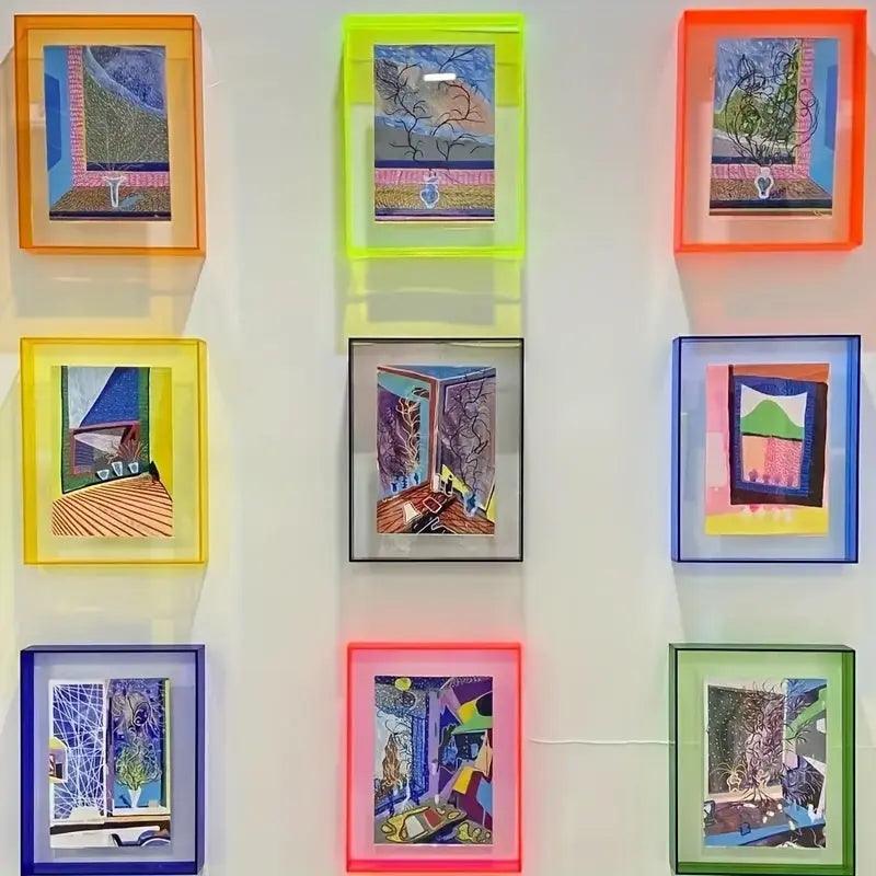 Norvo | AuraFrame - Transparent Neon Light Photo Frame