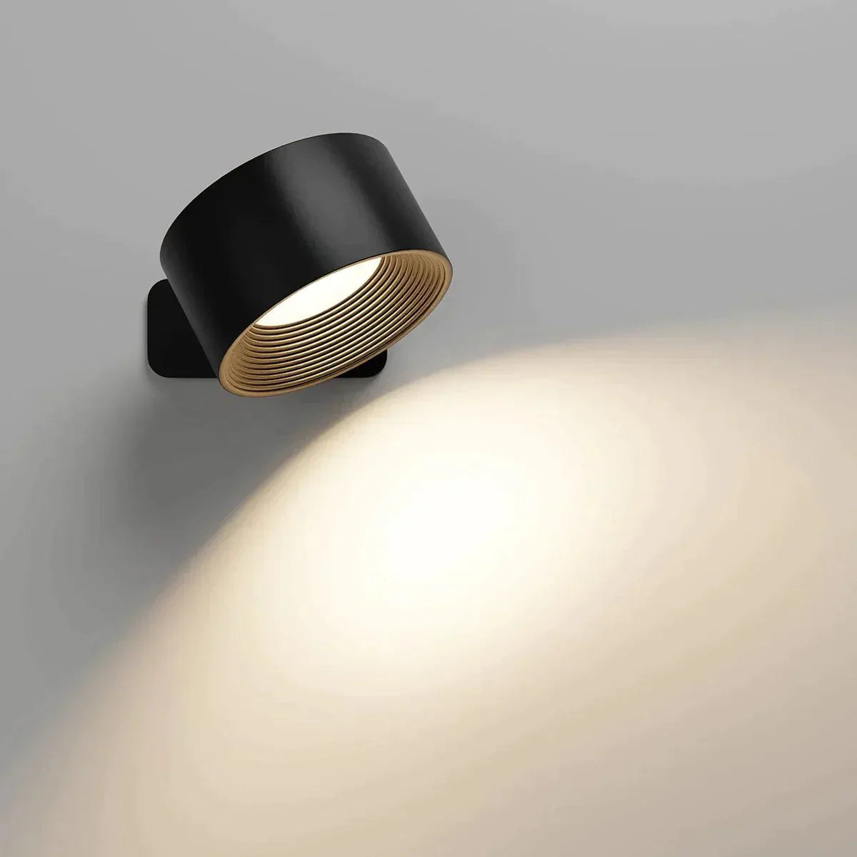 Norvo | 360° trådløs oppladbar vegglampe | Allsidig LED-belysningsløsning