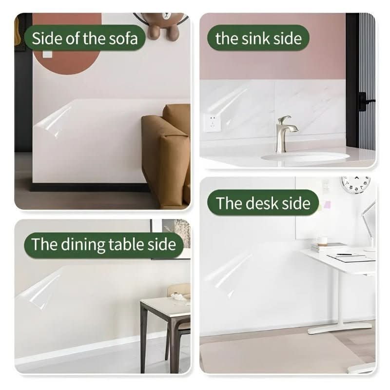 Norvo | Gjennomsiktig veggbeskyttelsesfilm for holdbar beskyttelse