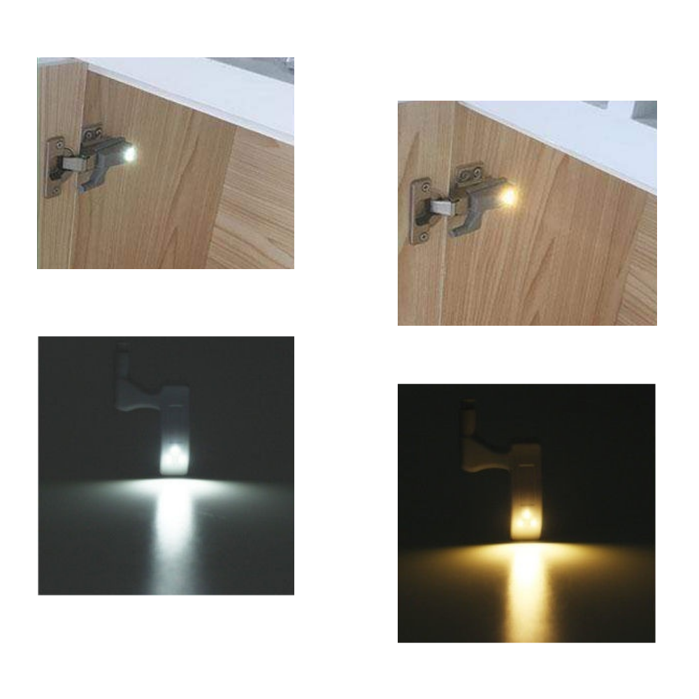 Pakke med 3 LED-lys