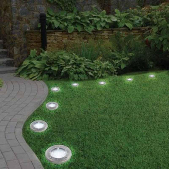 Norvo | Solar Garden Disk Light - La hagen din være vakker