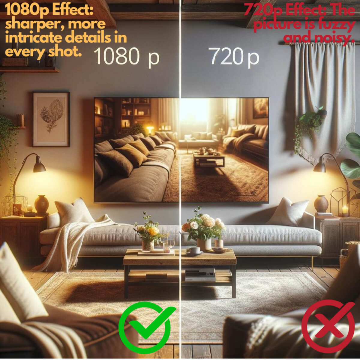 Norvo | Vanntett HD Mini Kamera Med Nattmodus og Vidvinkelobjektiv IP WiFi 1080P HD 160° Vidvinkel