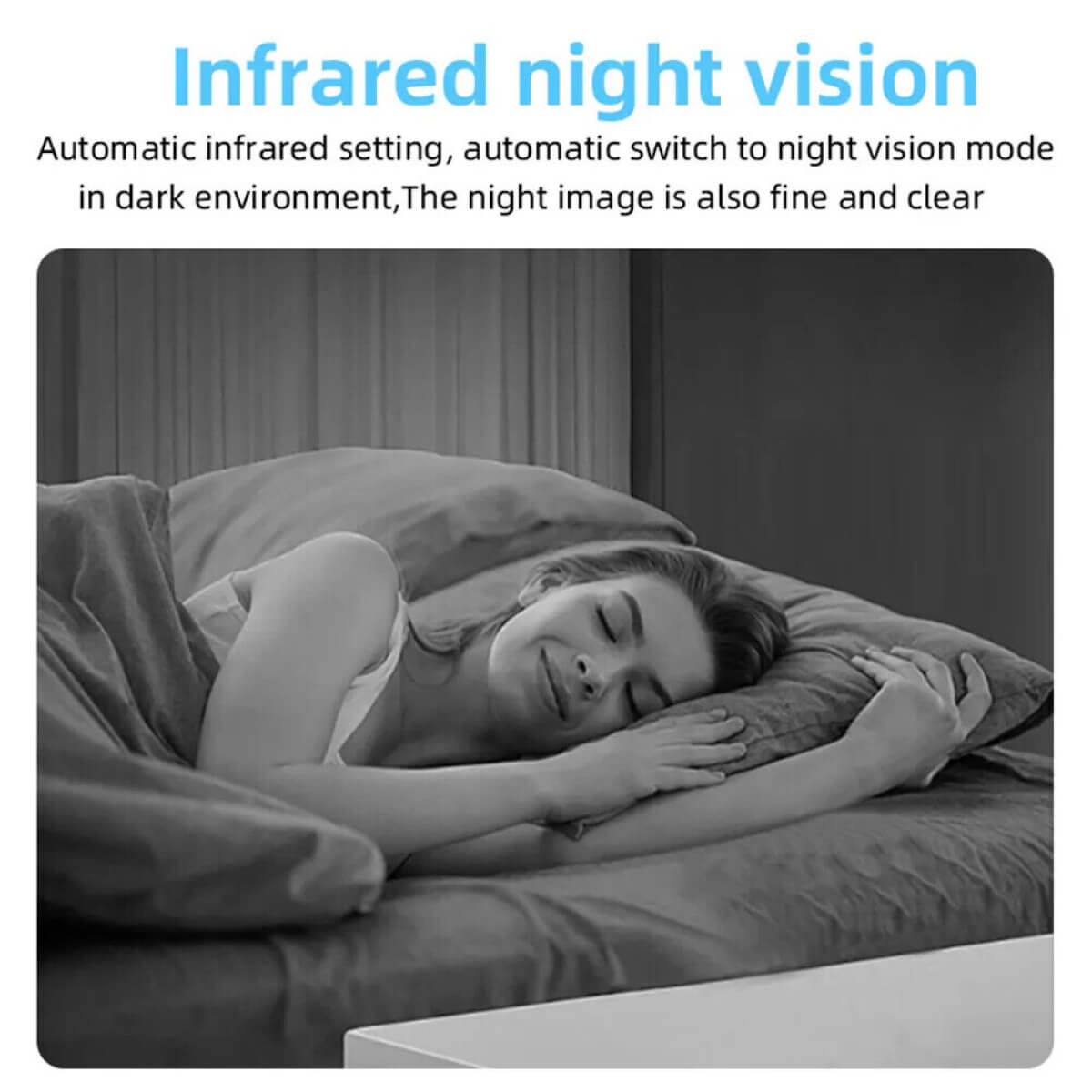 Norvo | Vanntett HD Mini Kamera Med Nattmodus og Vidvinkelobjektiv IP WiFi 1080P HD 160° Vidvinkel