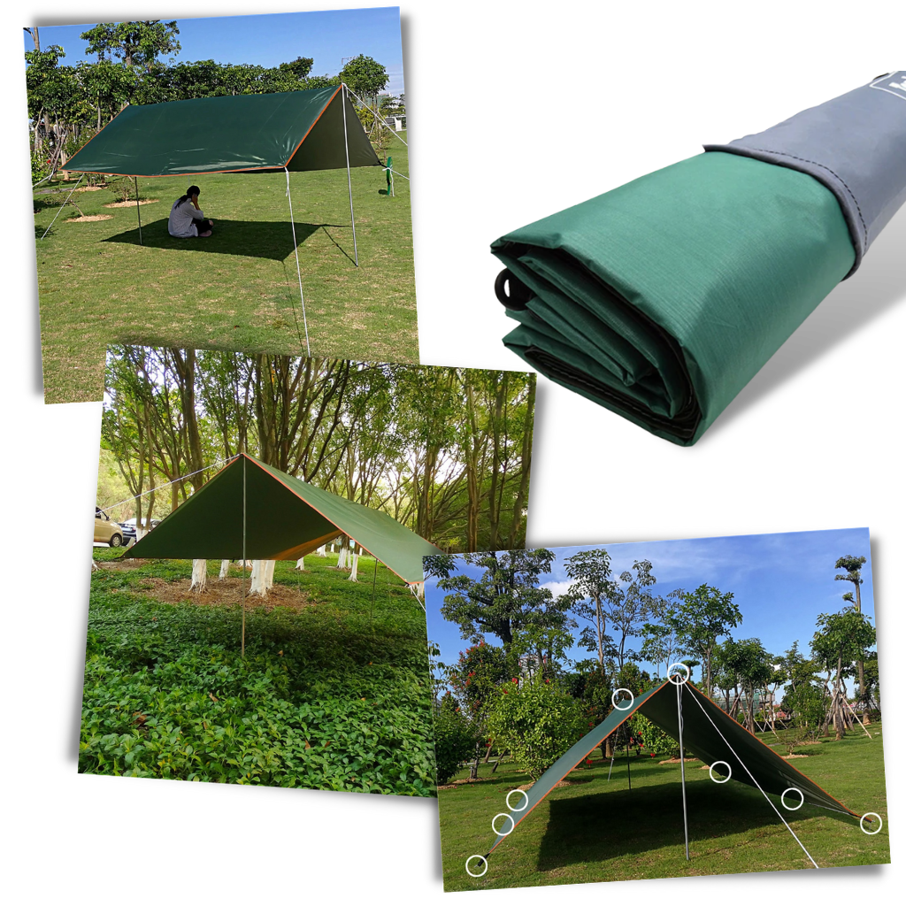 Vanntett camping presennings sett