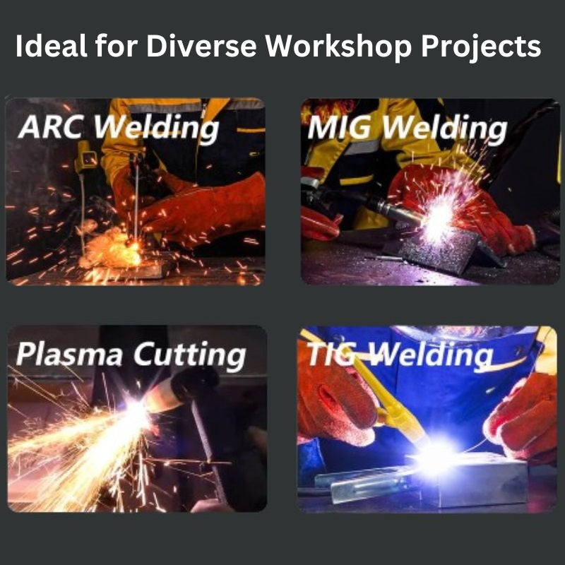 Norvo | Auto Mørklegging Sveise Maske med Hodelykt