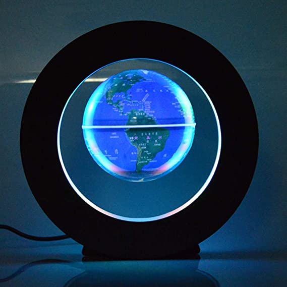 FloatingGlobe Lampe – Unik Jordklode Belysning for Hjemmet