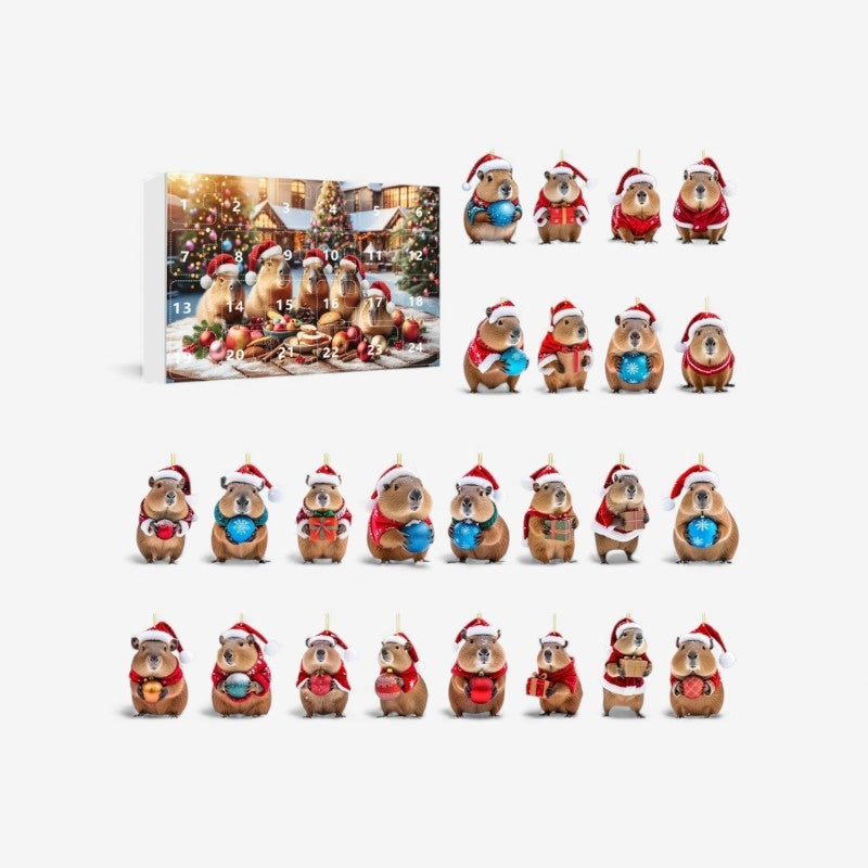 Norvo | ChillPaws - Capybara Julekalender Gaveboks