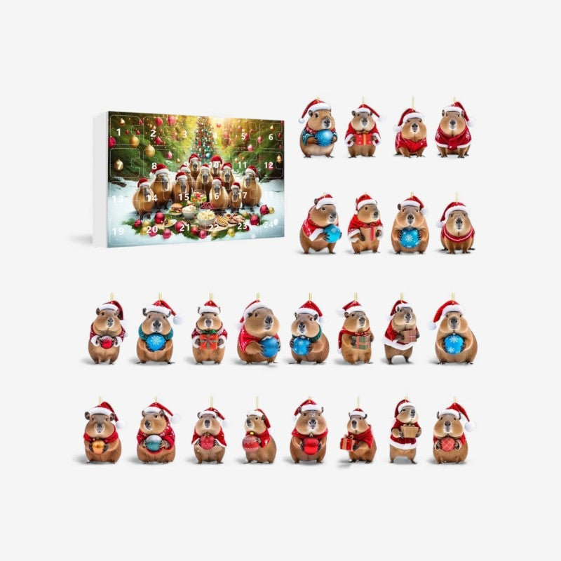 Norvo | ChillPaws - Capybara Julekalender Gaveboks