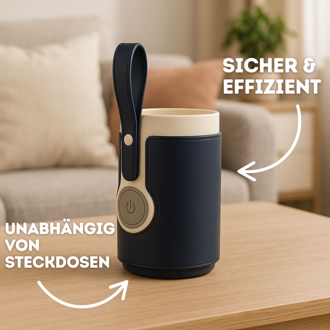 Norvo | Bærbar flaskevarmer for mødre på farten