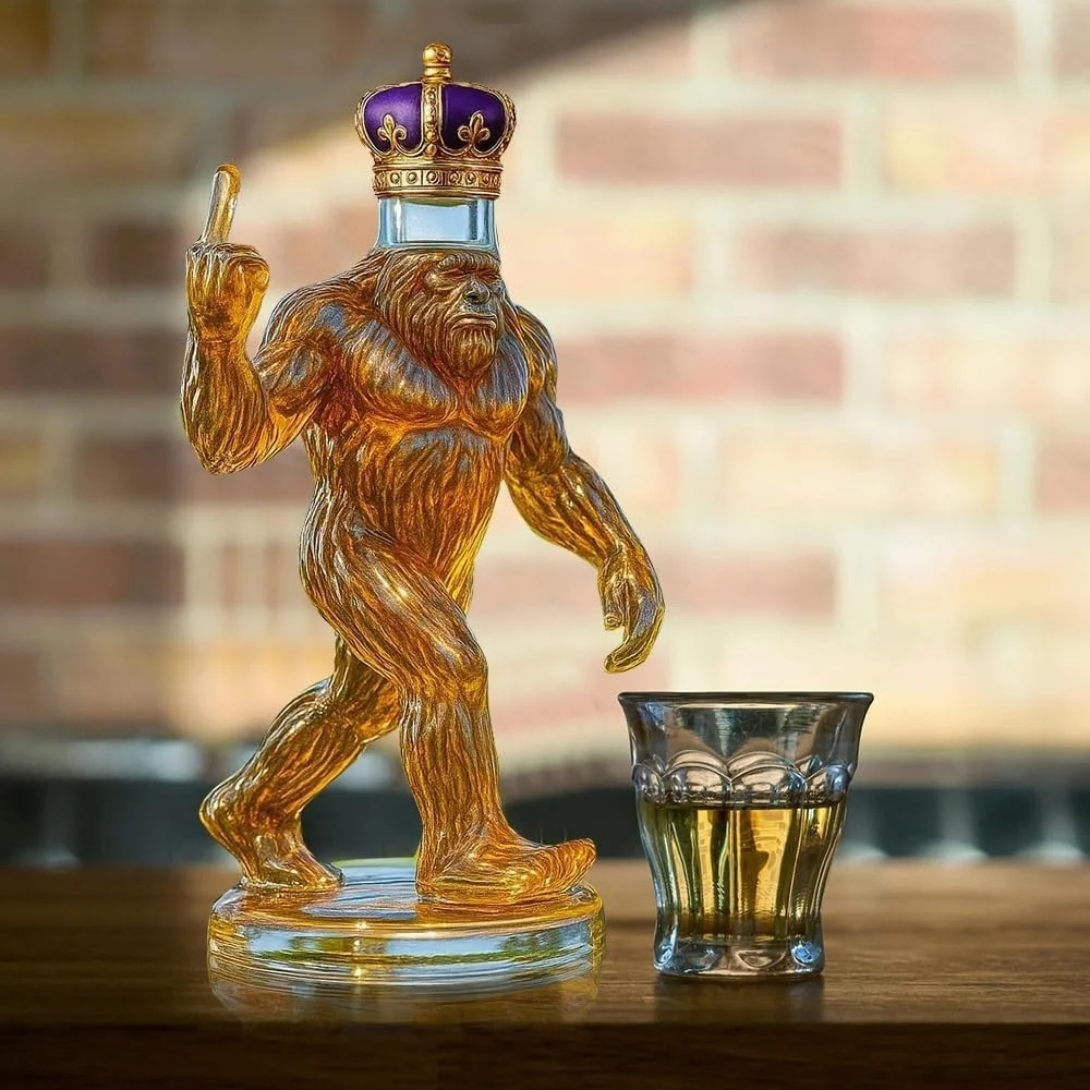 Norvo | Whiskey Decanter Morsom Bigfoot Glasflaske