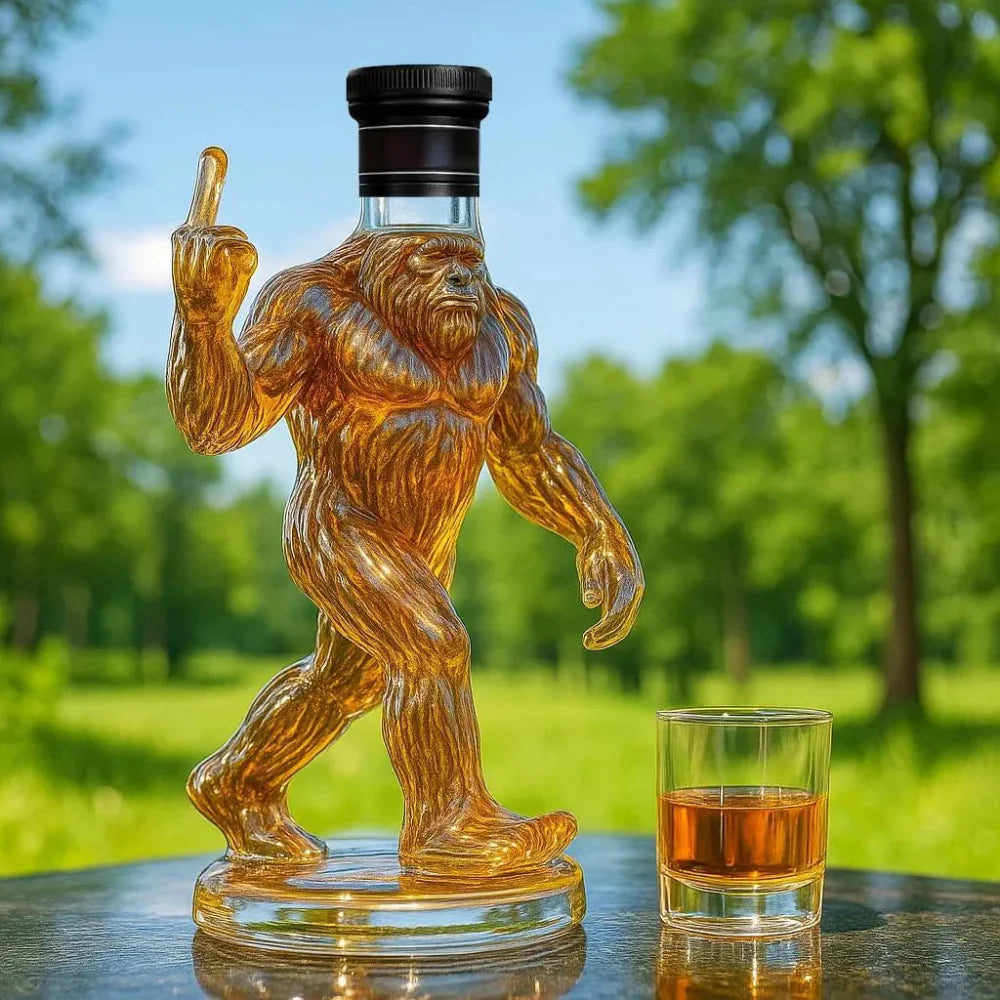Norvo | Whiskey Decanter Morsom Bigfoot Glasflaske
