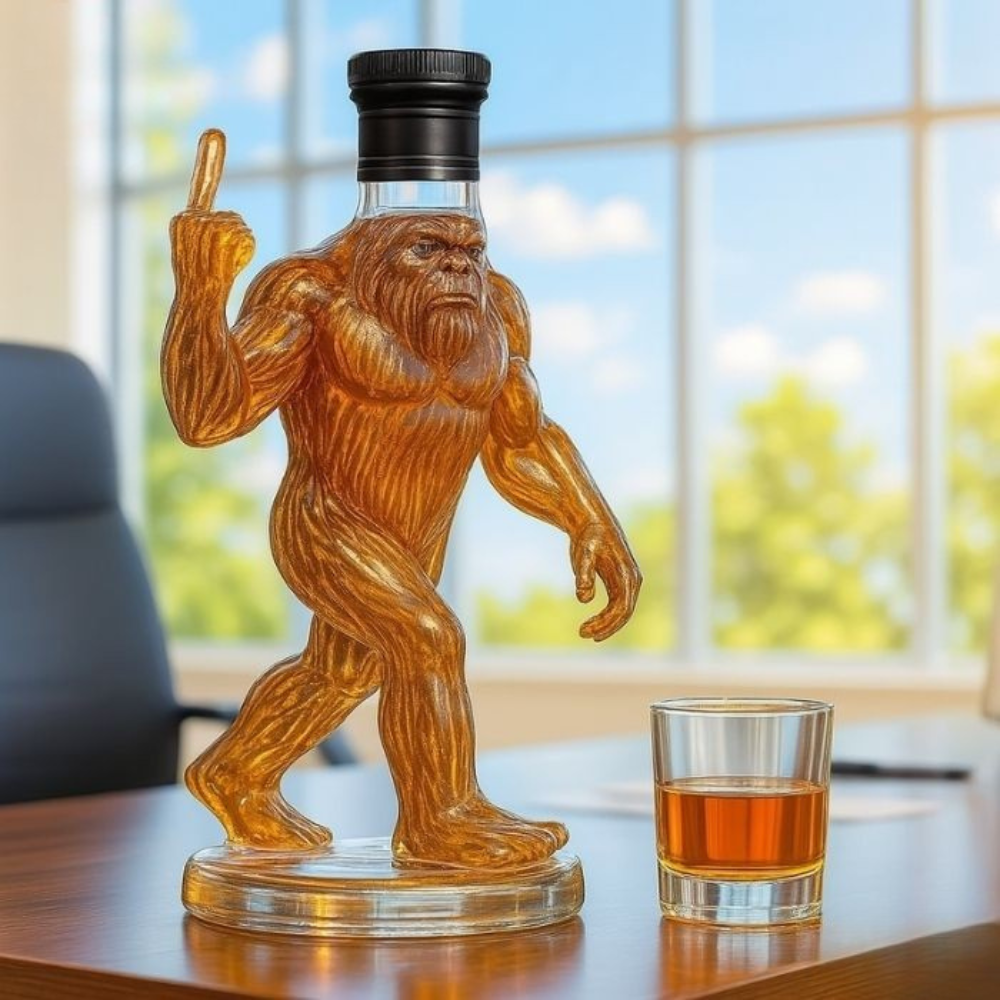 Norvo | Whiskey Decanter Morsom Bigfoot Glasflaske