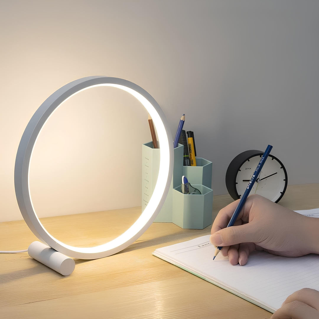 Norvo | LED Bordlampe Ring Dimmbar Nattbordlys