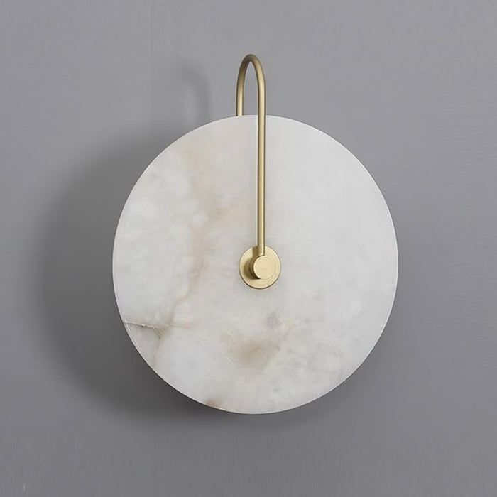 Norvo | Alabaster LED Vegglampe – Eleganse og Rolighet i Lys