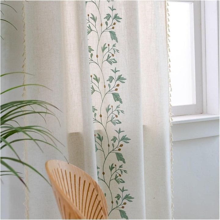 Norvo | Willow Floral Elegance Knyte Gardin