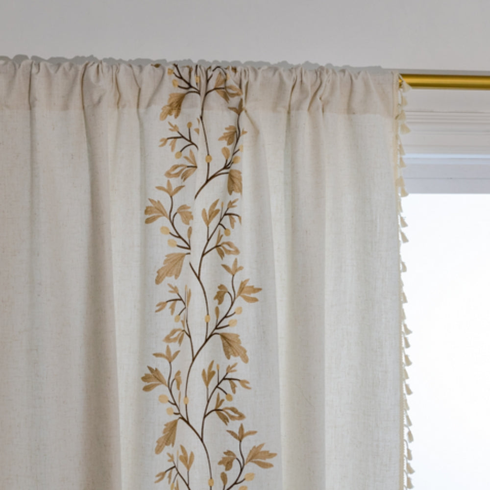 Norvo | Willow Floral Elegance Knyte Gardin