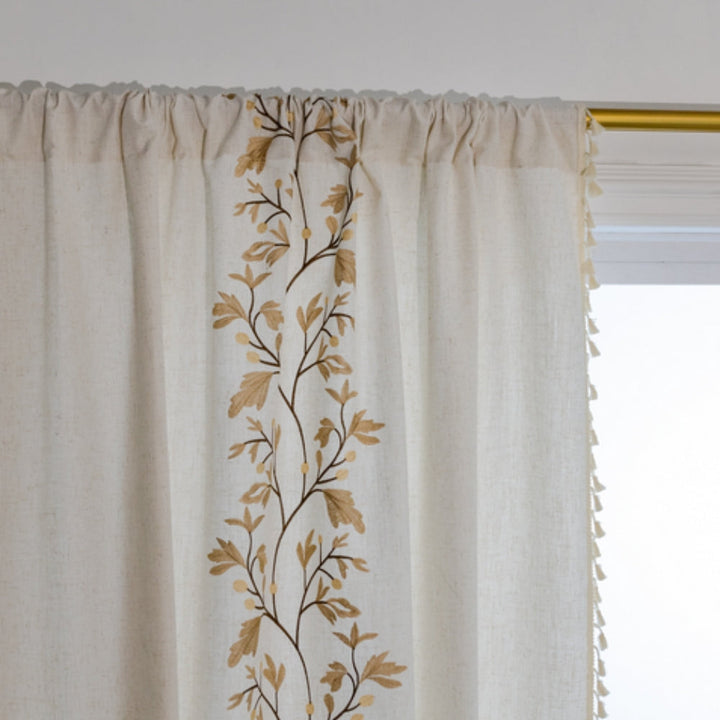 Norvo | Willow Floral Elegance Knyte Gardin