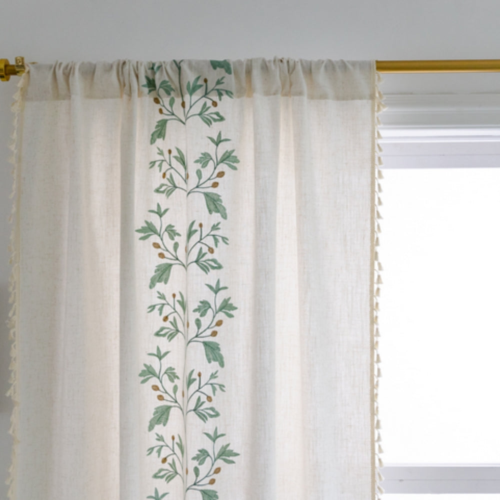 Norvo | Willow Floral Elegance Knyte Gardin