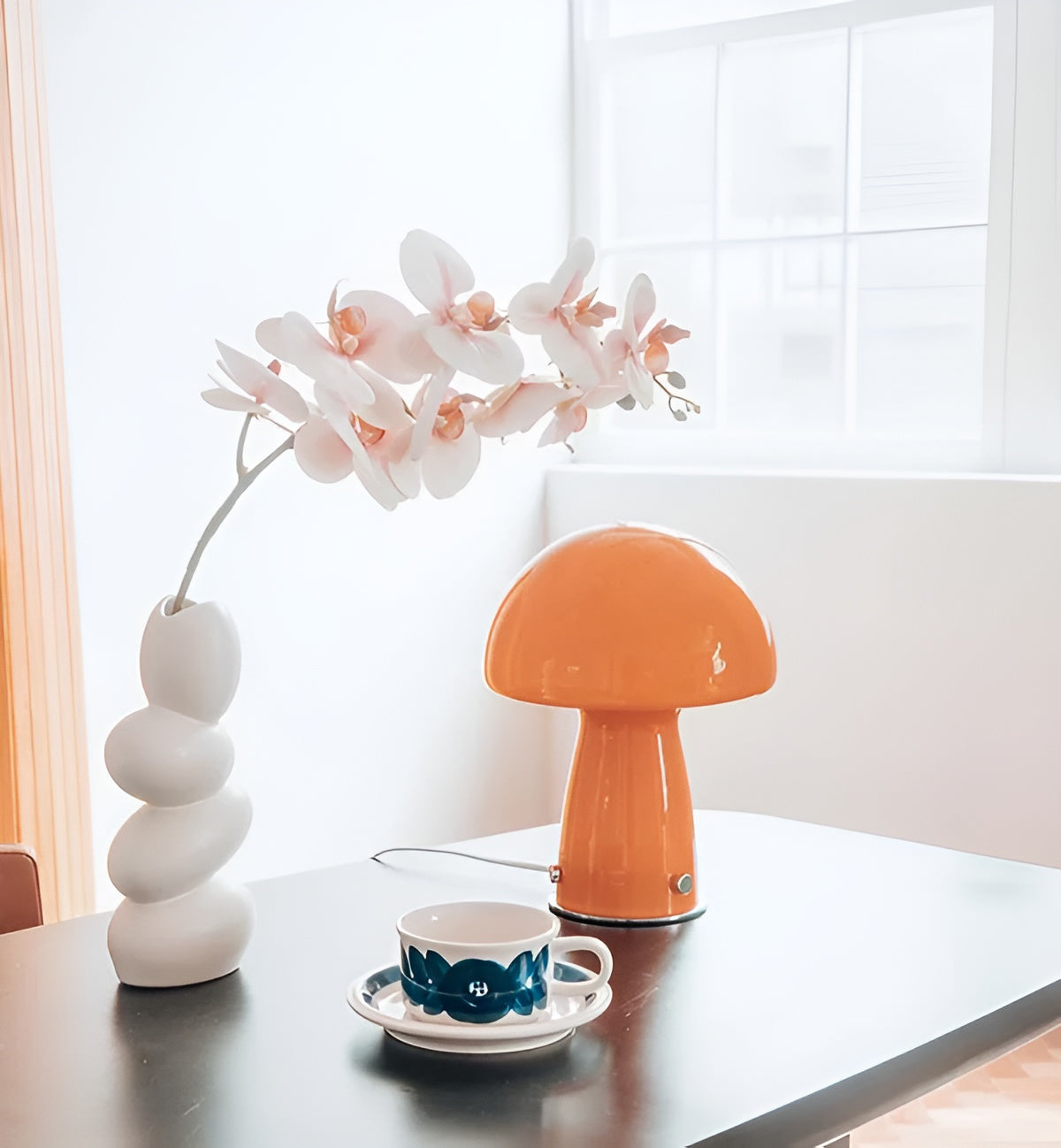 Norvo | GlowMush – Skandinavisk bordlampe med kunstnerisk varme