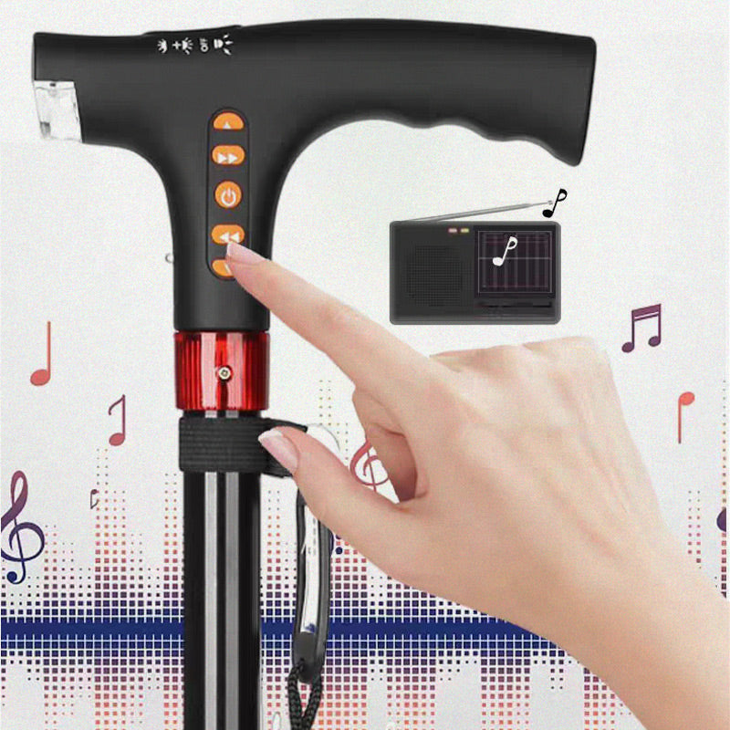 Norvo | Intelligent Gåstokk for Eldre med LED Lys