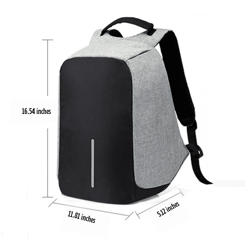 Norvo | Multifunksjonell Vanntett Tyverisikret Ryggsekk