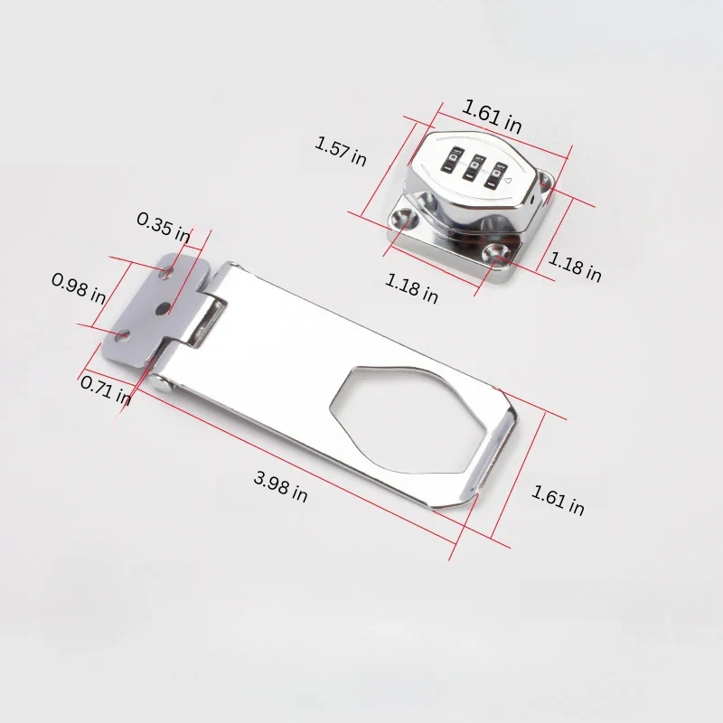 Norvo | Sikret skaplås med 3-sifret kombinasjonslås