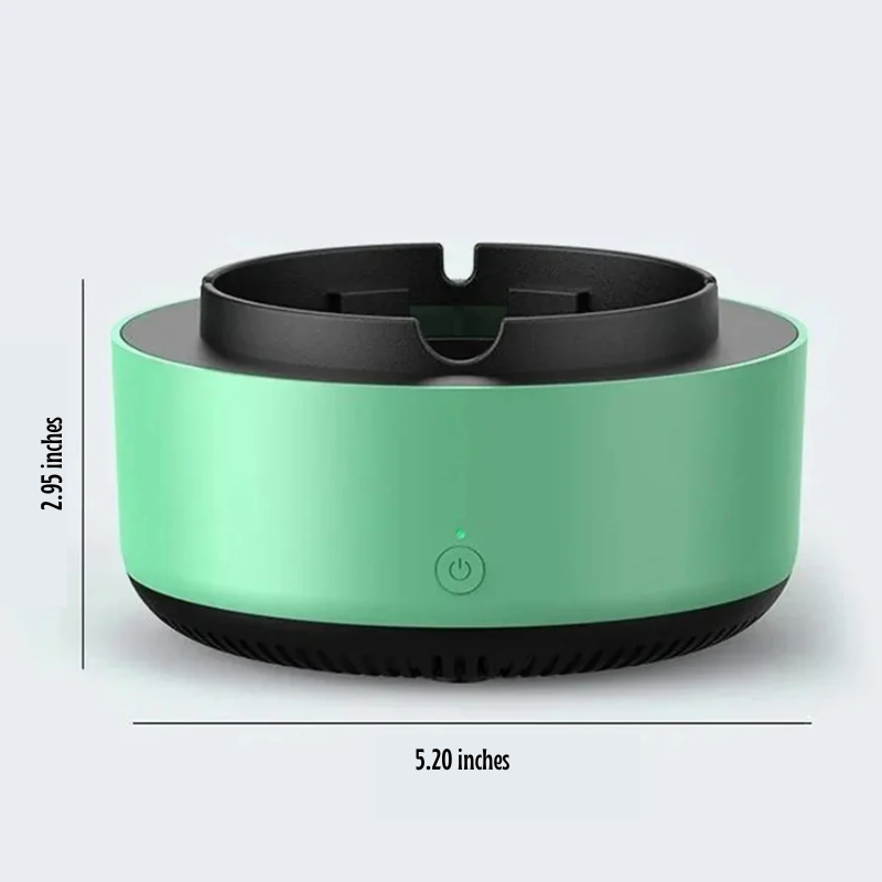 Norvo | Bærbar røykfri askebeger med luftrensingsfunksjon