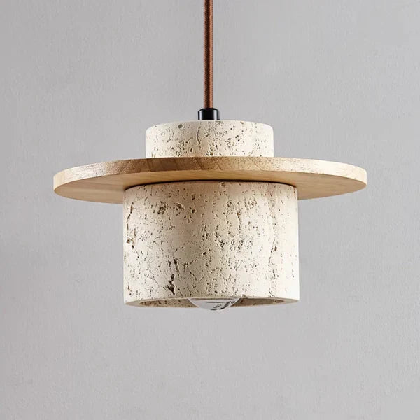 Norvo | EarthLuxe krystallampe - Luksuriøs travertin design krystallampe
