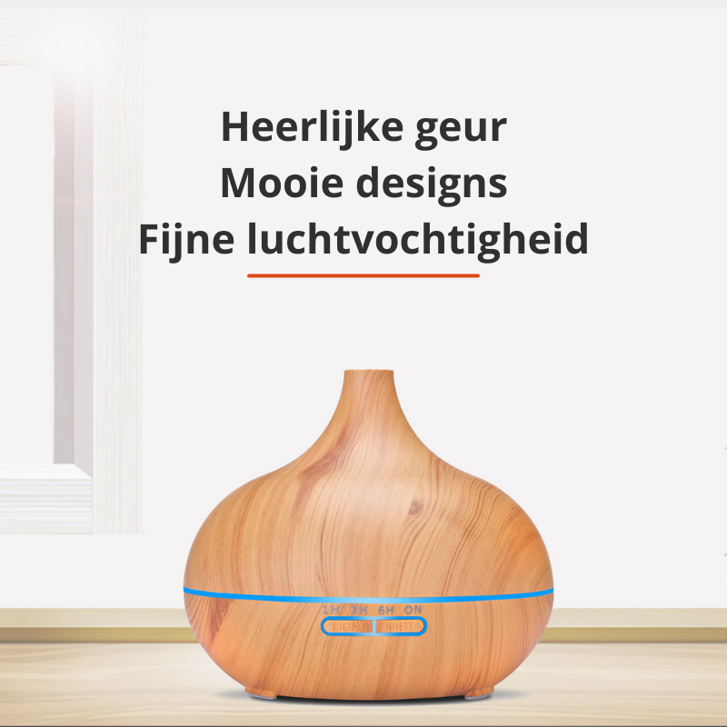 Norvo | ZenMist Diffuser | Slapp av i sinn og kropp med den beroligende duften av aromaterapi!