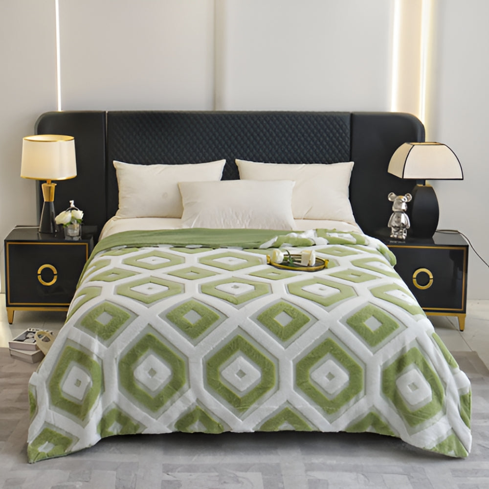 Norvo | Zyra Dobbel Lag Geometrisk Kastevarmepose