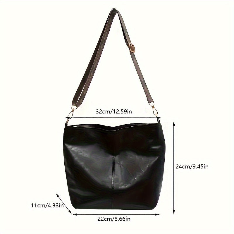 Norvo | CityPure PU Messengerbag – Hvit Urban Skulderveske med Glidelås