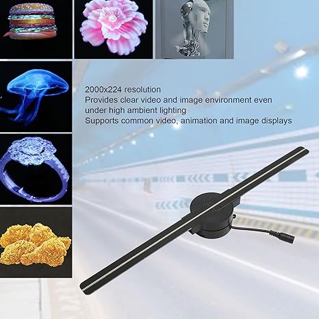 Norvo | 3D Hologram LED Vifteprosjektor