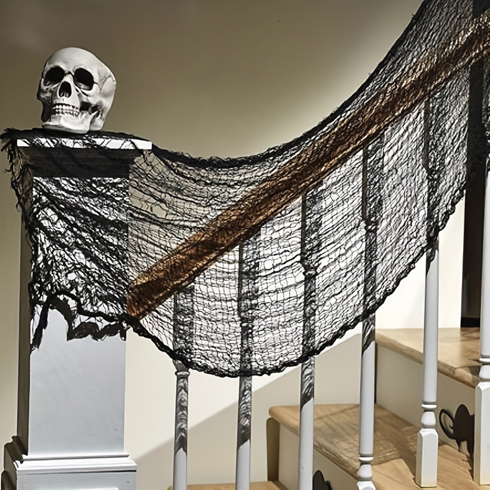 Norvo | Halloween Stoff Svart Polyester Hengende Dekorasjon