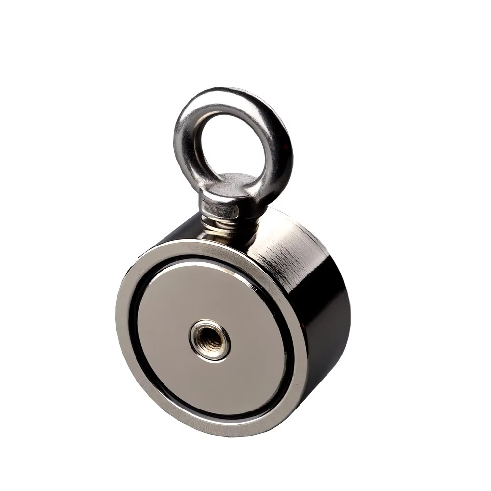 Norvo | Dual Strength Fishing Magnet Kit - N52 Neodymium 80/120KG Kraft med 10m Tau