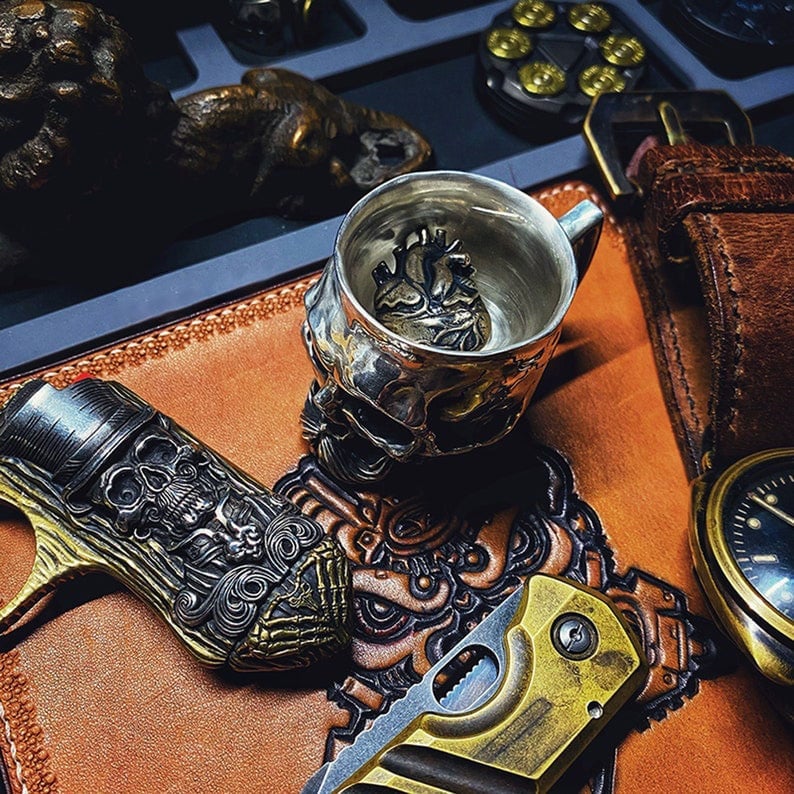 Norvo | Den hellige gral av livet - Håndlaget sølvvin-kopp