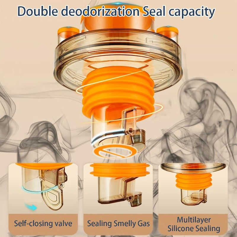 Norvo | TidyDrain – Fjerner avløpslukt og skadedyr umiddelbart, holder friskheten bevart