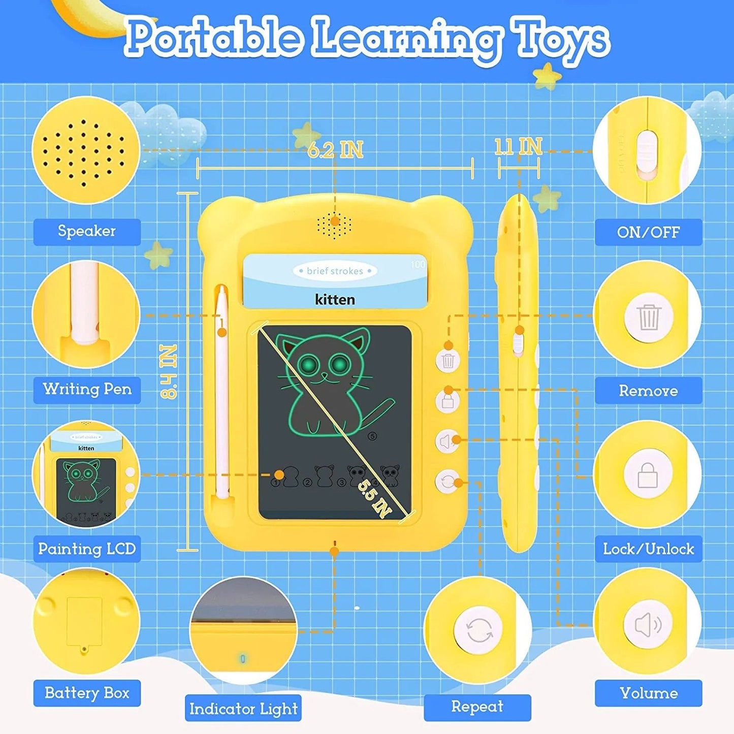 Norvo | Kreativ Snakkende & Skrive Flashpad