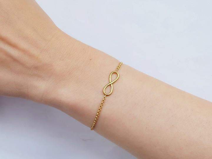 Norvo | Infinity Vermeil Gult Gull Kjede Armbånd