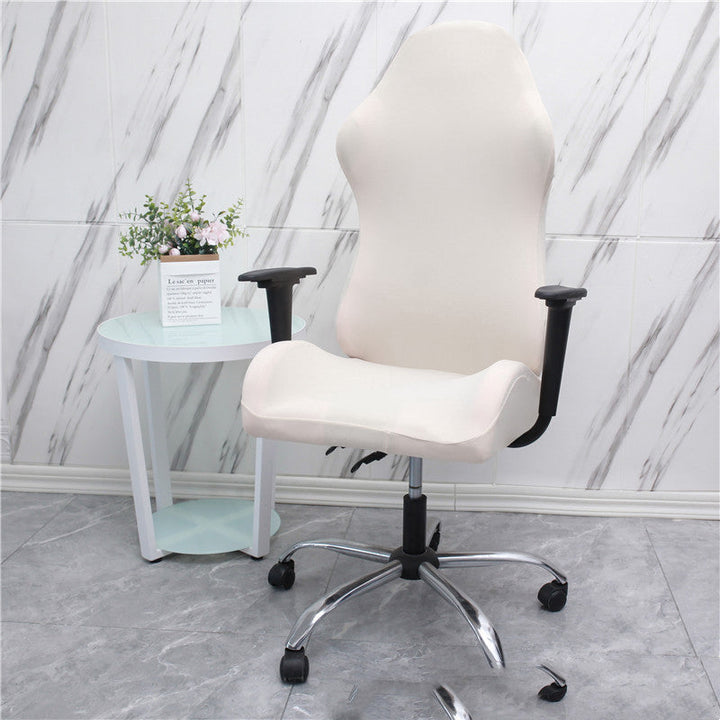 Stretch Stoff Gaming Stol Trekk Armstøtte Sving Stol Sete