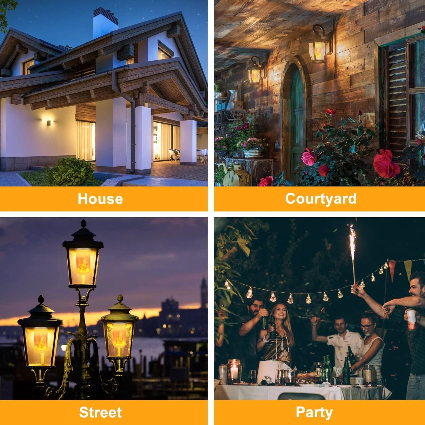 Norvo | BlazeBulb™ Livlig Flamme Atmosfære