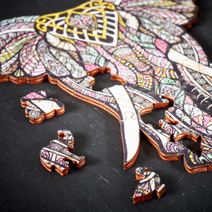 CreativeWood Puslespill – Unike Dyr og Figurer Norvo