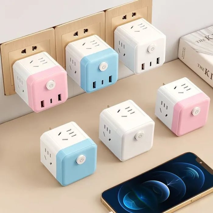 Norvo | Fjernkontrollert LED-lampe med USB-adapter