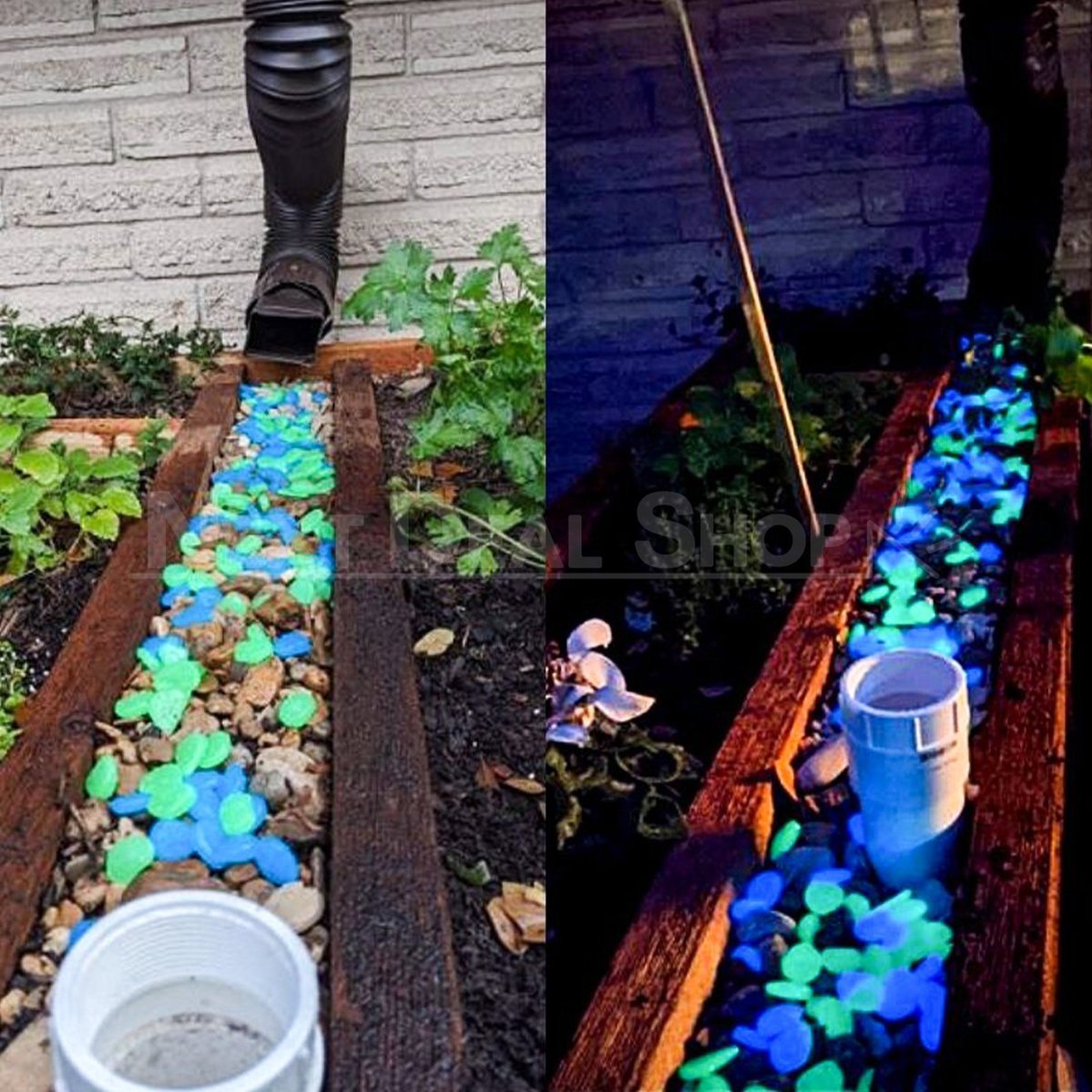 Norvo | Glow-in-the-dark garden stones