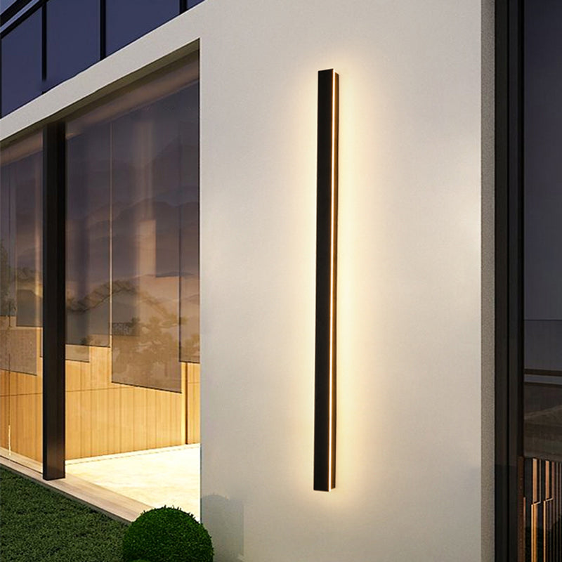Norvo | Vanntett LED utendørs vegglampe – Moderne minimalistisk design