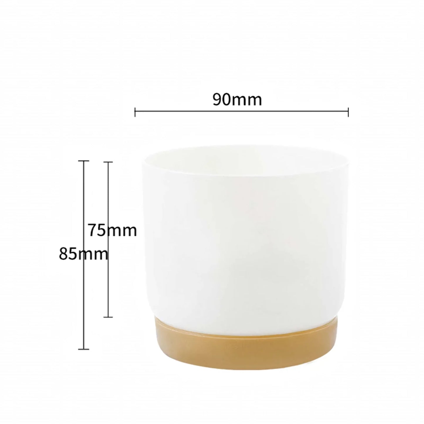 Norvo | Dobbeltlaget selvvannende sukkulentpotte for hjemmeinnredning