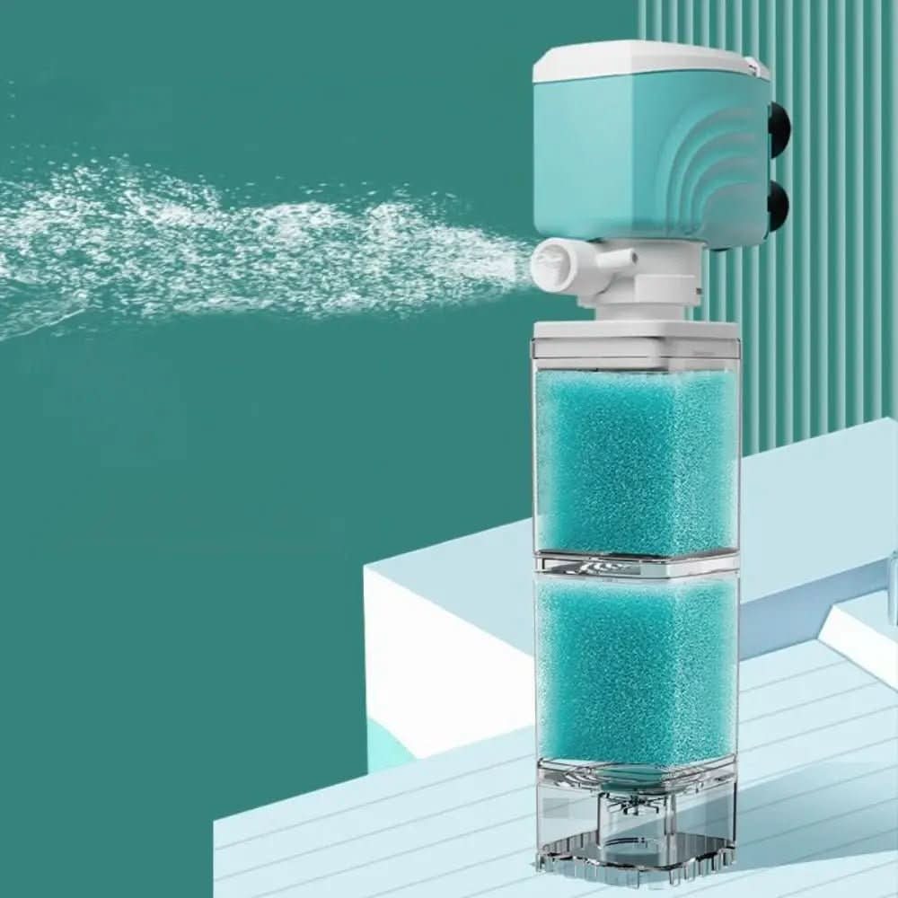 Norvo | 5-i-1 akvariefilter system for krystalklart vann