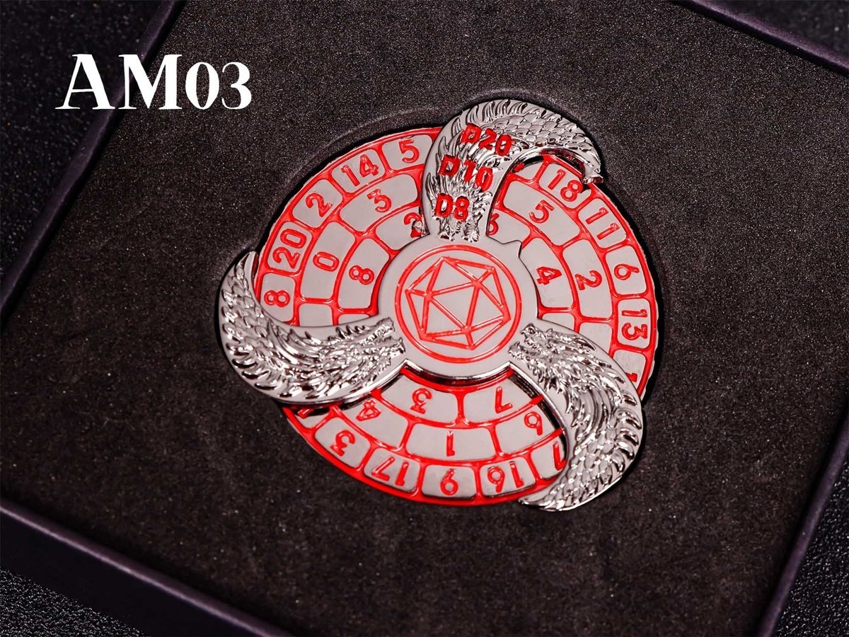 Norvo | 7-i-1 Metall Fingertupp Gyro