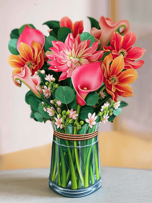 Norvo | Plast Pop-up Blomster | Incl. Gratis Gavekort - Fair