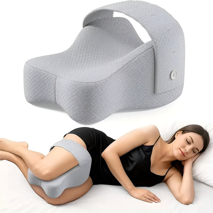 Kneeputer for side sleepers – Ergonomiske & justerbare | Lindring for knær og rygg | Norvo